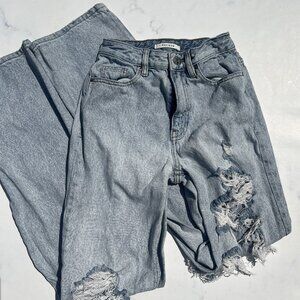 PacSun 90s Boyfriend Jeans Women's Size 23 | Distressed Light Wash